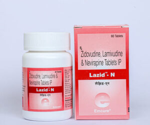 Lazid N Tablet - HIV Medicine - TAAL+ Healthcare