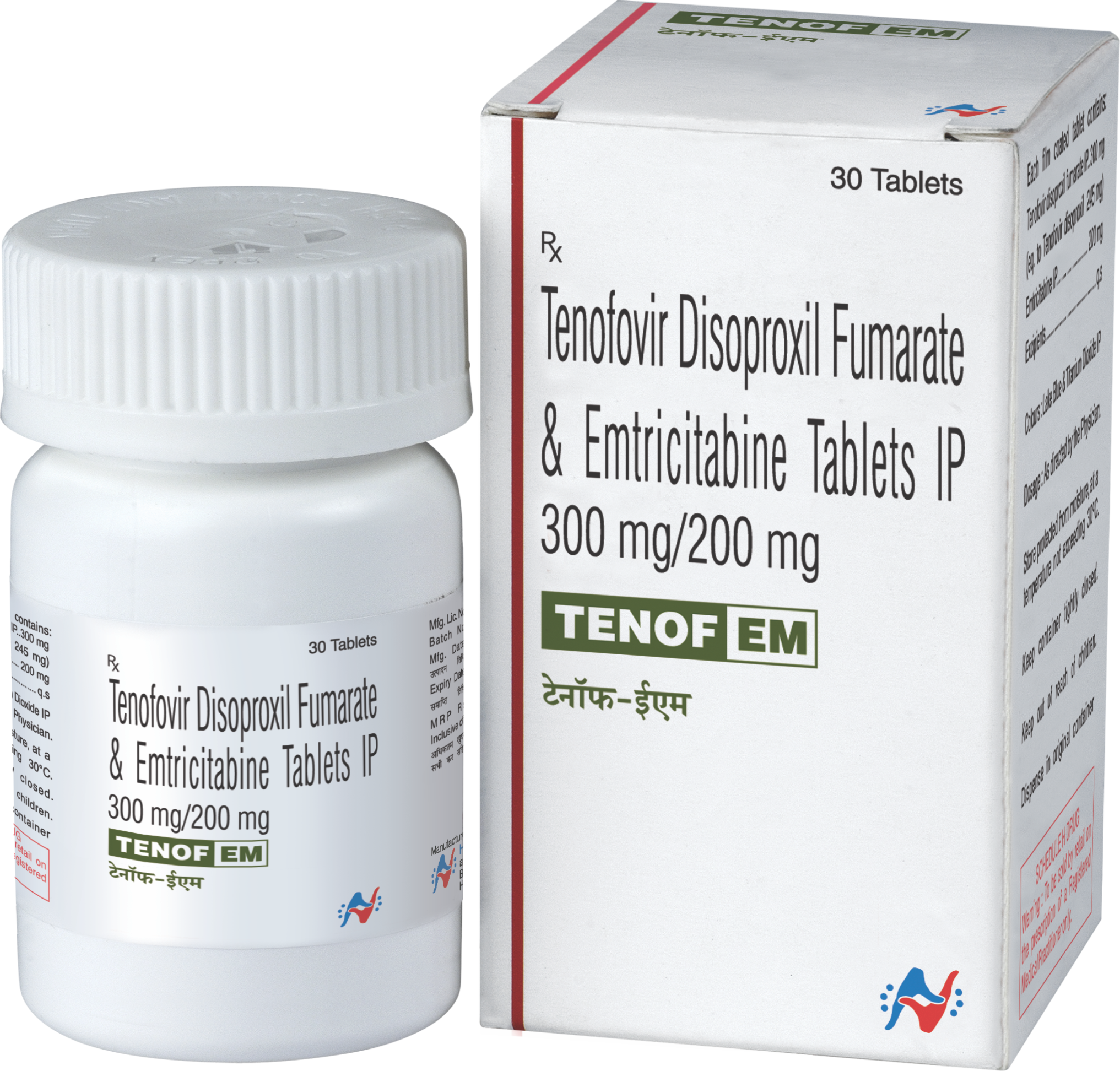 Tenof EM Tablet Bottle