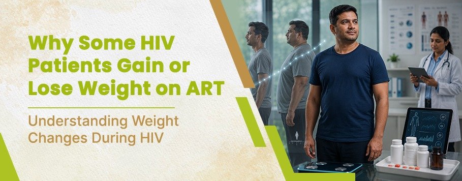 Why HIV patients experience weight changes on antiretroviral therapy