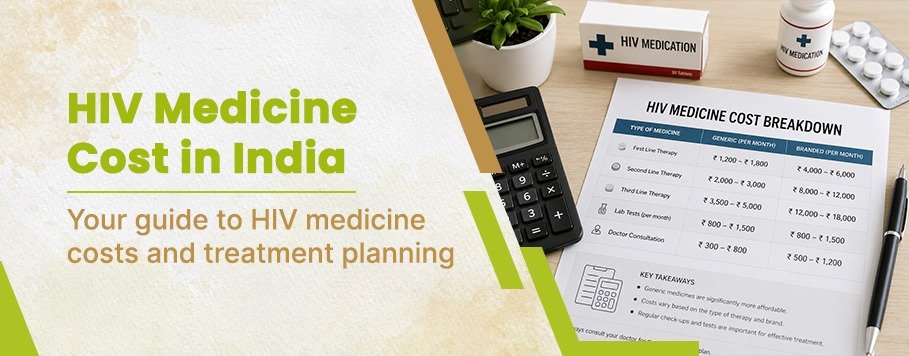 HIV medicine cost in India full breakdown