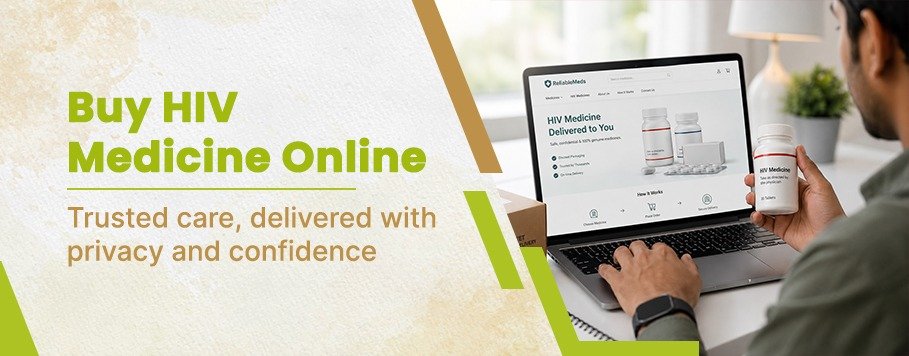 Buy HIV medicine online safely and confidentially in India